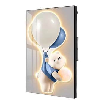 Meter box blocking vertical simple decorative painting