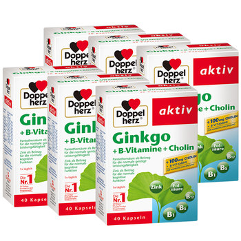 German double heart doppelherz ginkgo essence leaves