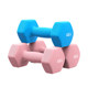 Plastic-impregnated dumbbells for women's fitness, home use and children's plastic coating