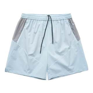 BurnBro夏季轻薄凉感弹力运动短裤男女跑步健身透气速干裤沙滩裤