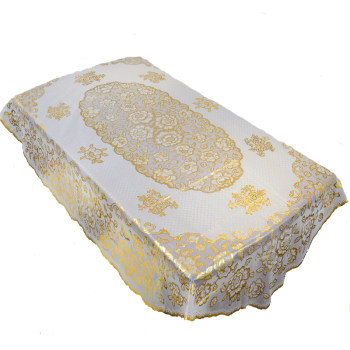 Plastic tablecloth folding oval waterproof and washable Plastic tablecloth folding oval waterproof and washable