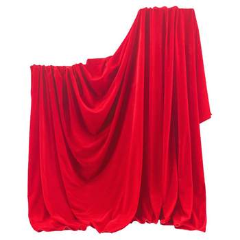 Thickened red office stall event exhibition tablecloth Thickened red office stall event exhibition tablecloth