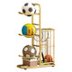 Wide base basketball storage rack ball indoor storage