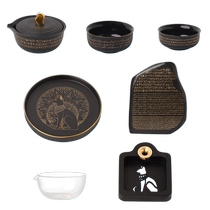 British Museum Retro Camellia Scented Tea Set Gift Box Retirement Gift Housewarming Mom Mid-Autumn Festival Gift