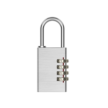 Solid all-copper password padlock suitcase lock dormitory cabinet lock gym mini password lock waterproof small lock
