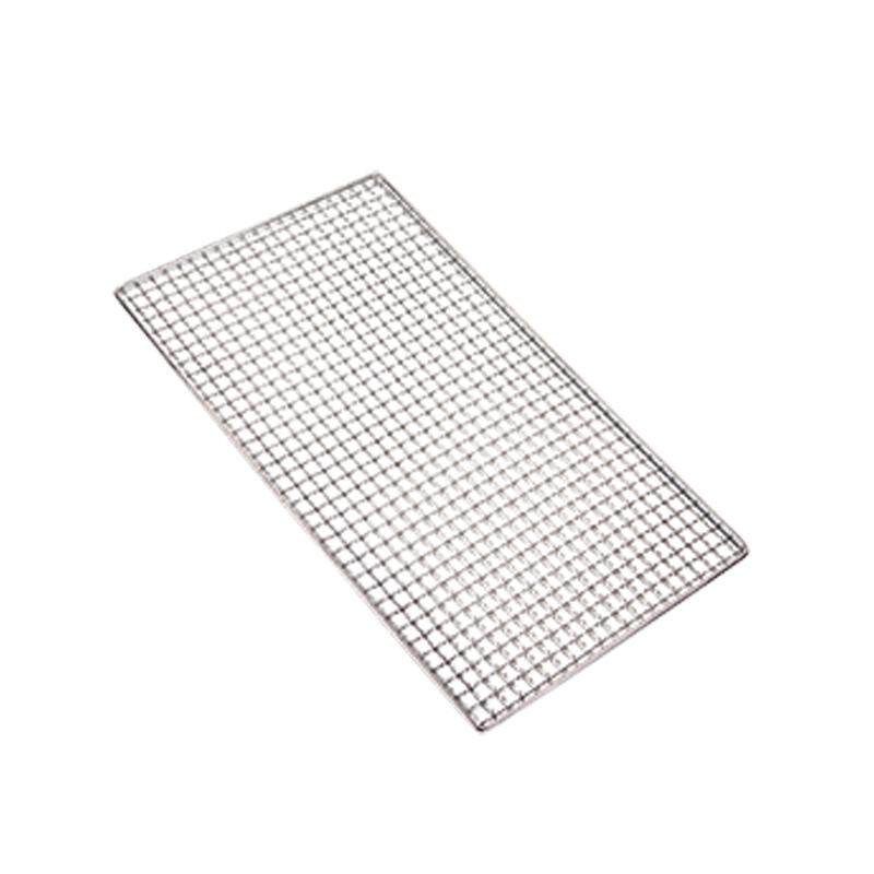 Iron wire utensils small grid for draining oil round barbecue net