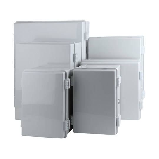 Пластиковый водонепроницаемый ящик для использования на открытом воздухе с непромокаемой петлевой пряжкой, фундаментный ящик, настенный электрический блок управления с решетчатым основанием