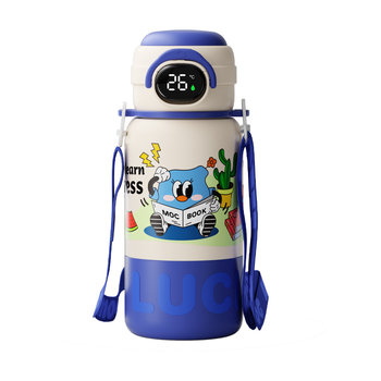 Smart temperature display children's thermos cup