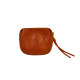 Mountain retro leather women's storage bag vegetable tanned head layer cowhide cowhide wallet card bag coin key thick leather headphone bag