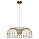 Xinteri dainty French chandelier restaurant chandelier glass creative personality art retro living room designer