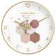 Atmospheric clock wall clock living room modern simple light luxury