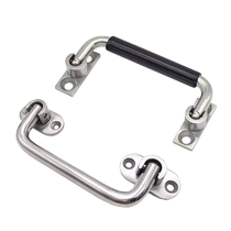 XAN01-L100 stainless steel folding handle XAN01 heavy-duty movable rubberized handle UWFASNS158 handle