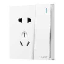 International electrician type 86 concealed Yabai three-position switch panel concealed wall household three-open double-control switch