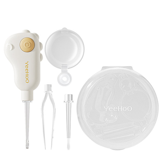 Детская совок для ушей Инь, детская специальная светоизлучающая визуальная мягкая головка, артефакт для чистки ушной серы, детская лампа для ушных палочек