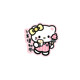 Hello KT toilet stickers funny personalized toilet seat stickers