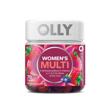 Olly ຂອງແມ່ຍິງ multivitamin gummies ພູມຕ້ານທານ