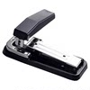 Deli stapler large rotatable student stapler office 360-degree labor-saving heavy-duty thickened stapler household multi-functional mini thick book stapler center seam binding supplies
