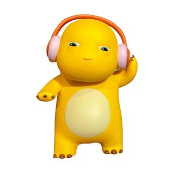 Genuine dj milk dragon office desktop decoration