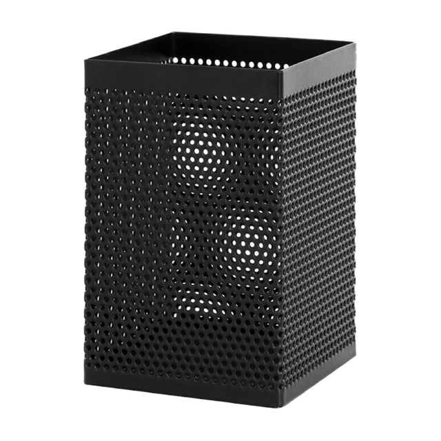 Deli circular metal grid pen holder