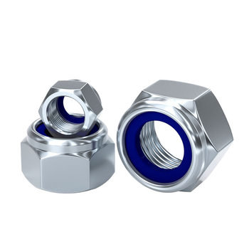 ເກຣດ 8.8 ໜຽວ ໜຽວ locking ຕົນເອງ galvanized fine tooth anti-loosening locking nut M8M10M14M16M20mm*1*1.5