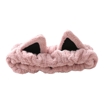 KRRAMEL cute cat ear headband for women to wash face and apply facial mask special headband headband headband headband