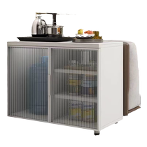 Zhao Jiangshijia Light Luxury Slate Sideboard Living Room Movable Multi-layer Storage Cabinet Simple Home Tea Cabinet