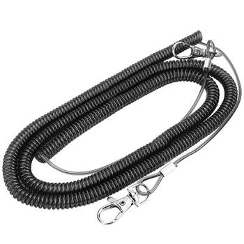 Jingle fish steel wire elastic telescopic fail rope