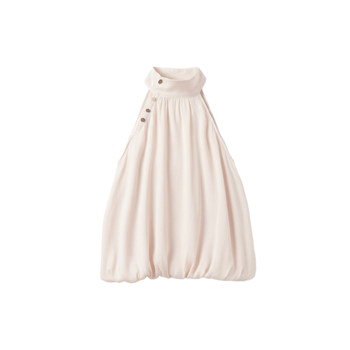 ເສື້ອຢືດ chiffon ຄໍ sleeveless halter