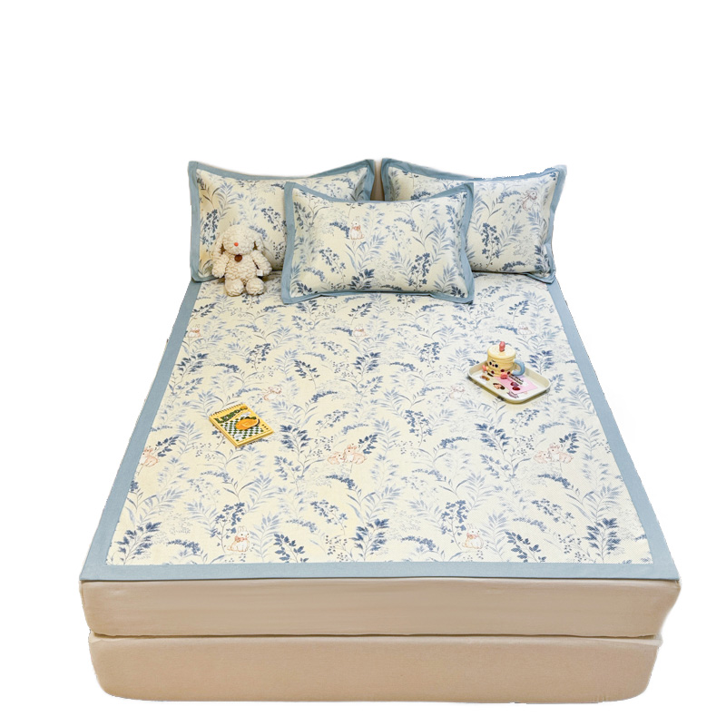Jieliya ice silk mat summer ice silk mat can be washed
