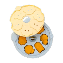 busybear baby food supplement steamed cake mold rice cake sausage cake tool silicone high temperature resistant and freezeable