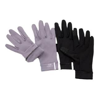 迪卡侬加绒手套冬季男士跑步运动户外女保暖骑行保暖可触屏OVA3