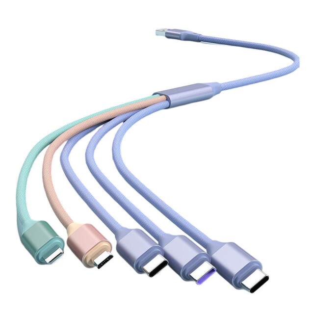 One to five charger 5 Type-C Android