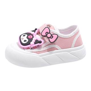 [Hongjuerke] Kurome girls canvas shoes