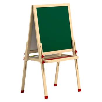 Children's drawing board stand double-sided magnetic sketching easel