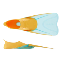 Decathlon swimming training freestyle swimming short fins comfortable silicone fins to help paddling boys IVS3