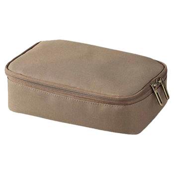 Kingjim kinguchi japanese portable organ bag file bag office supplies mobile hard disk mouse large capacity storage 3c digital accessories bag portable storage bag Kingjim kinguchi japanese portable organ bag file bag office supplies mobile hard disk mouse large capacity storage 3c digital accessories bag portable storage bag