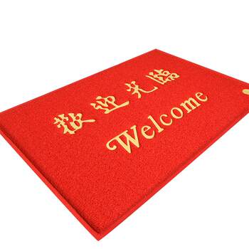 Dajiang commercial entrance door chinese style silk circle floor mat