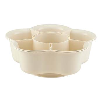 Hotpot plate with dish plate with dish in home kitchen dish preparation tool