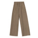 ໂສ້ງຂາສັ້ນ Keshipa Cropped Pants ແອວສູງ