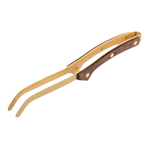 Copper Tea Ceremony Six Gentlemen Accessories Kung Fu Tea Brewing Tools Tea Brush Pot Keeping Pen High-end Copper Wood Tea Clamp Washing Cup Clamp