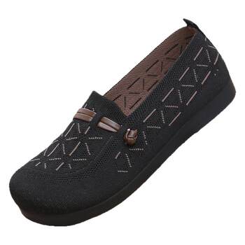 Old beijing cloth shoes for women, new style mother's shoes, soft soles and comfortable