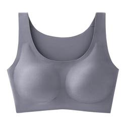 There is a tree, no size underwear for women with big breasts, small breasts, gathered, traceless, no wires, breathable vest-style bra