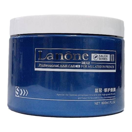 长效补水正品蓝冠发膜修复还原酸护发素毛躁干枯女改善柔顺水疗顺