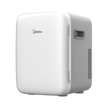 Midea car small refrigerator home beauty refrigerator mini