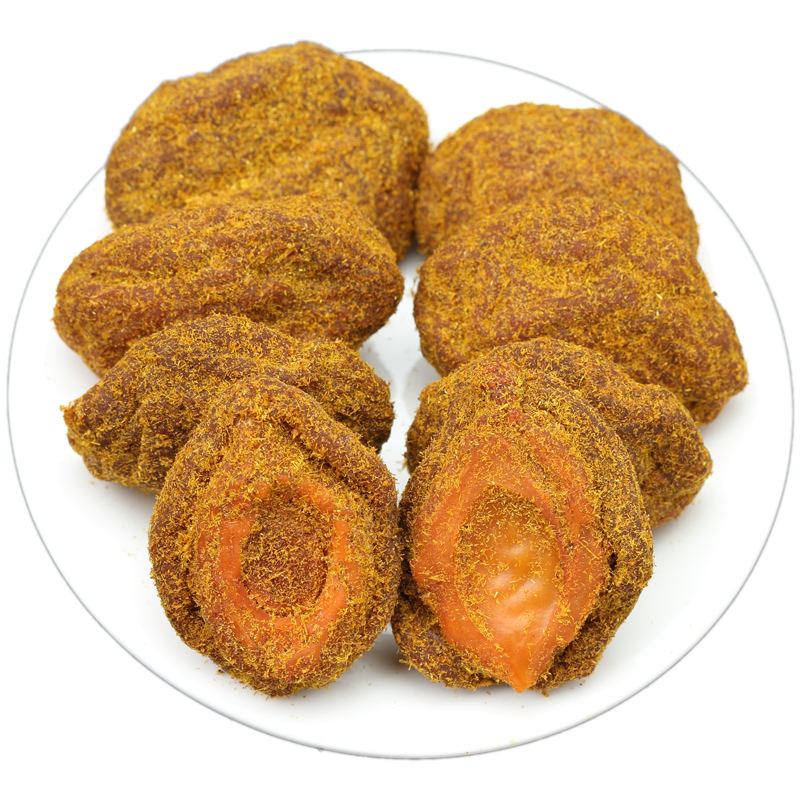 Love honey licorice peach slices Soviet style salty peach slices