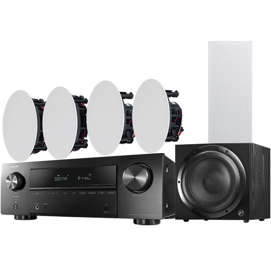 HiVi 5.1 ceiling speaker home theater set