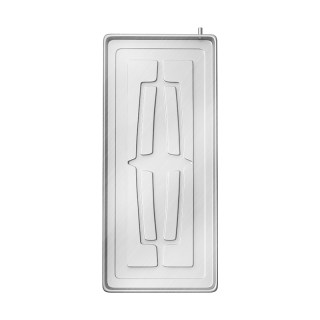 Stainless steel air conditioner outdoor unit water pan and drainage pipe