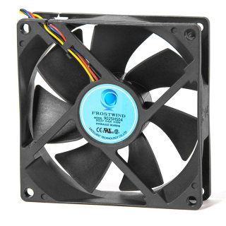 High speed cpu radiator silent case fan