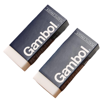 Kokuyo classic eraser is clean and does not leave marks easily