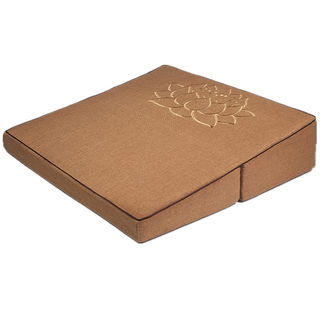 Large slope cushion meditation cushion Zen meditation cushion portable home thickened meditation meditation cushion meditation cushion kneeling worship mat